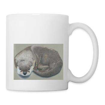 Loutre 12 03 2023 - Mug blanc - blanc - Droite