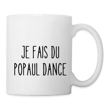 je fais du popaul dance - Mug blanc - blanc - Droite