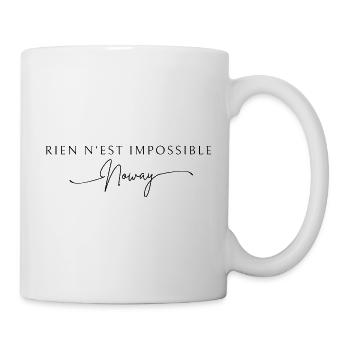 Noway - Rien n'est impossible (Deluxe) - Mug blanc - blanc - Droite