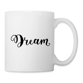 Traum - Tasse - Weiß - Rechts