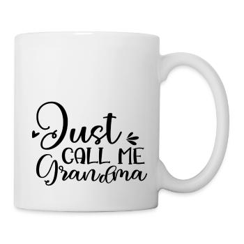 Just Call Me Grandma - Mug - white - Right