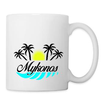 Mykonos - Tasse - Weiß - Rechts