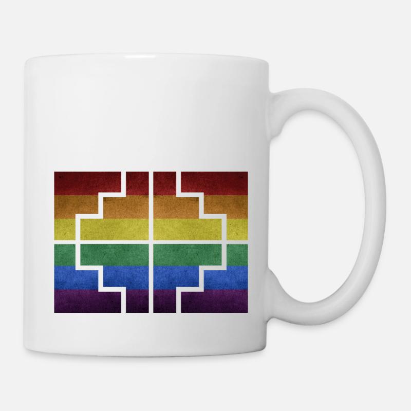 Géométrie - Mug blanc - blanc