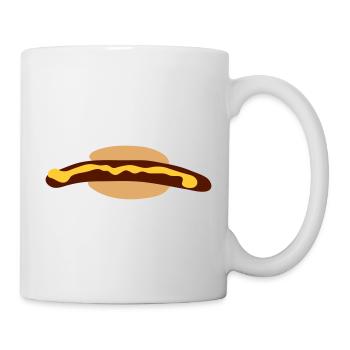 hot dog - Mug - white - Right