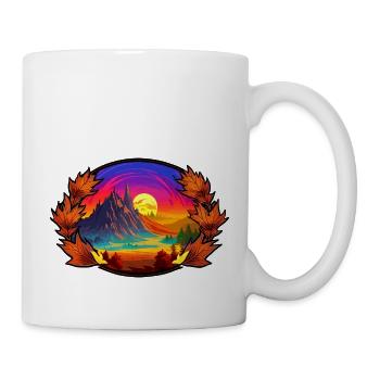 Spring mountains - Mug - white - Right
