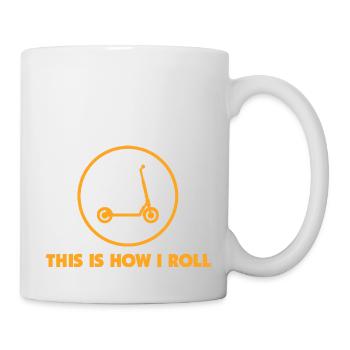 E-Scooter Scooter - Mug blanc - blanc - Droite