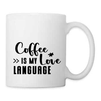 Coffee is my love Language - Mug - white - Right