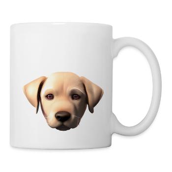 Hundewelpe Golden Retriever Hundebesitzer Hunde - Tasse - Weiß - Rechts