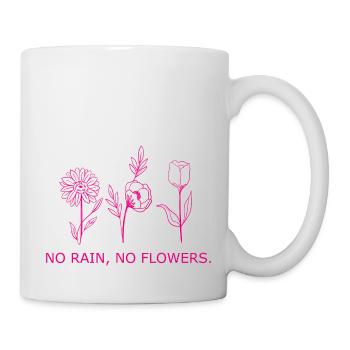 Flower Blume Pflanze - Tasse - Weiß - Rechts