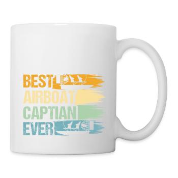 Meilleur hydroglisseur Captian Jamais Hydroplane Hélice Swa - Mug blanc - blanc - Droite