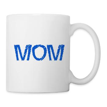 MOM. MOM. MOTHER's DAY. HAPPY MOTHER'S BIRTHDAY - Mug - white - Right