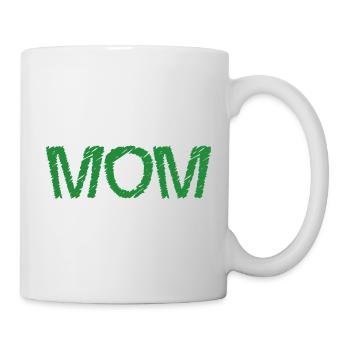 SCHÖNEN MUTTERTAG. MAMA. MUTTERTAG. MAMA - Tasse - Weiß - Rechts
