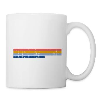 Vintage 70s 80s Style Stony Brook NY - Mug blanc - blanc - Droite