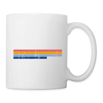 Vintage 70s 80s Style Talladega AL - Mug blanc - blanc - Droite