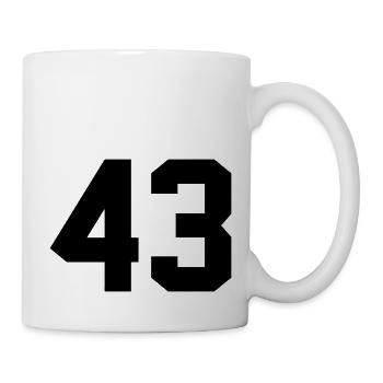 43 - Tasse - Weiß - Rechts