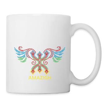 AMAZIGH SYMBOLE BERBERE Z IMAZIGHEN DRABEAU - Mug blanc - blanc - Droite