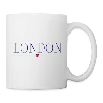 Ich liebe London, England - Tasse - Weiß - Rechts