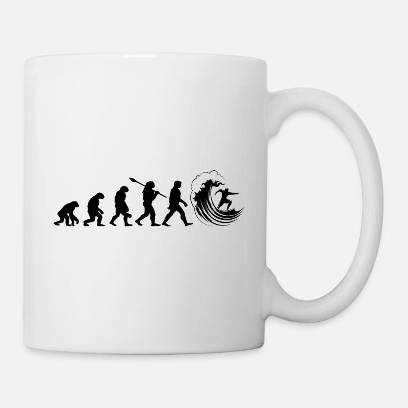 Evolution Surf - Mug blanc - blanc