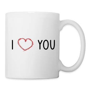 MOM. MOTHER's DAY. HAPPY MOTHER'S DAY. I LOVE - Mug - white - Right