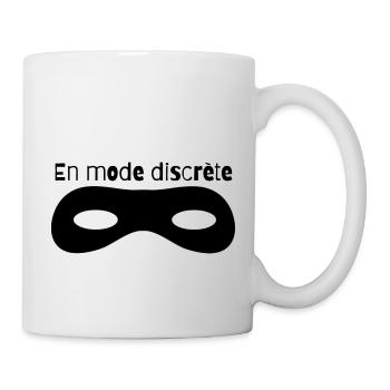 pour les femmes timides, discrètes... ou pas! - Mug blanc - blanc - Droite