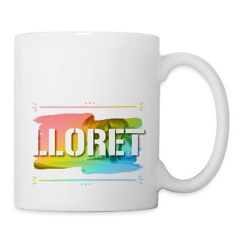 Lloret De Mar - Tasse - Weiß - Rechts