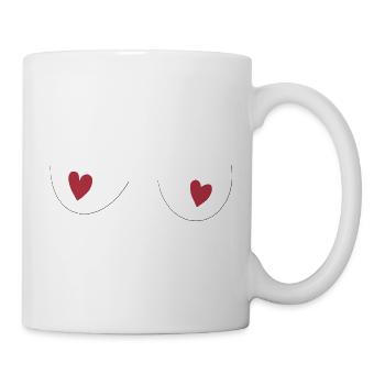 Boobs - Mug blanc - blanc - Droite