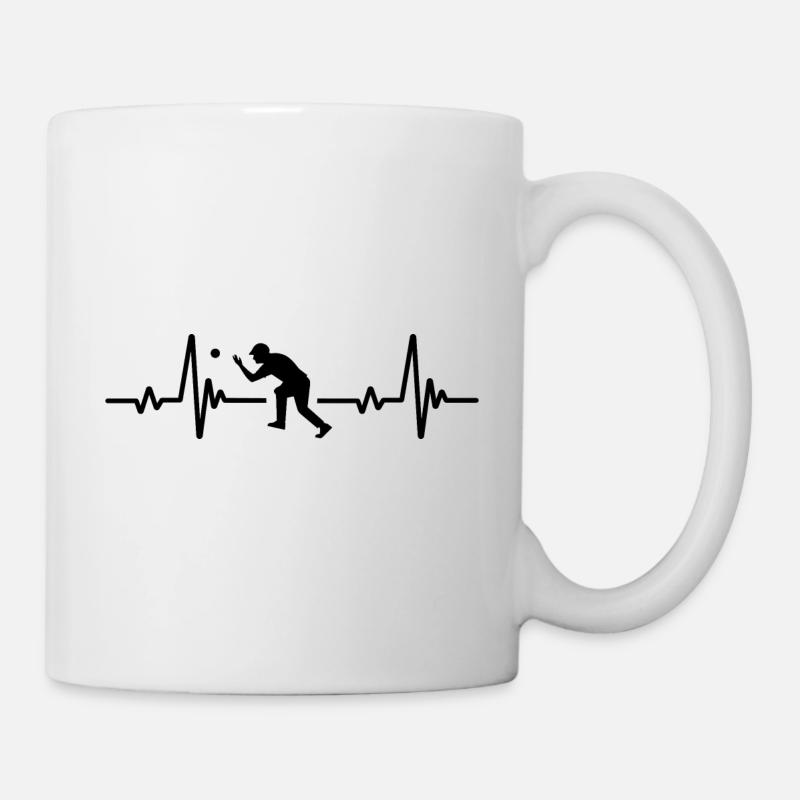 Petanque Passion Boule Spiele - Tasse - Weiß