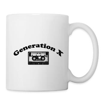 Generation X - Music cassette - Mug - white - Right