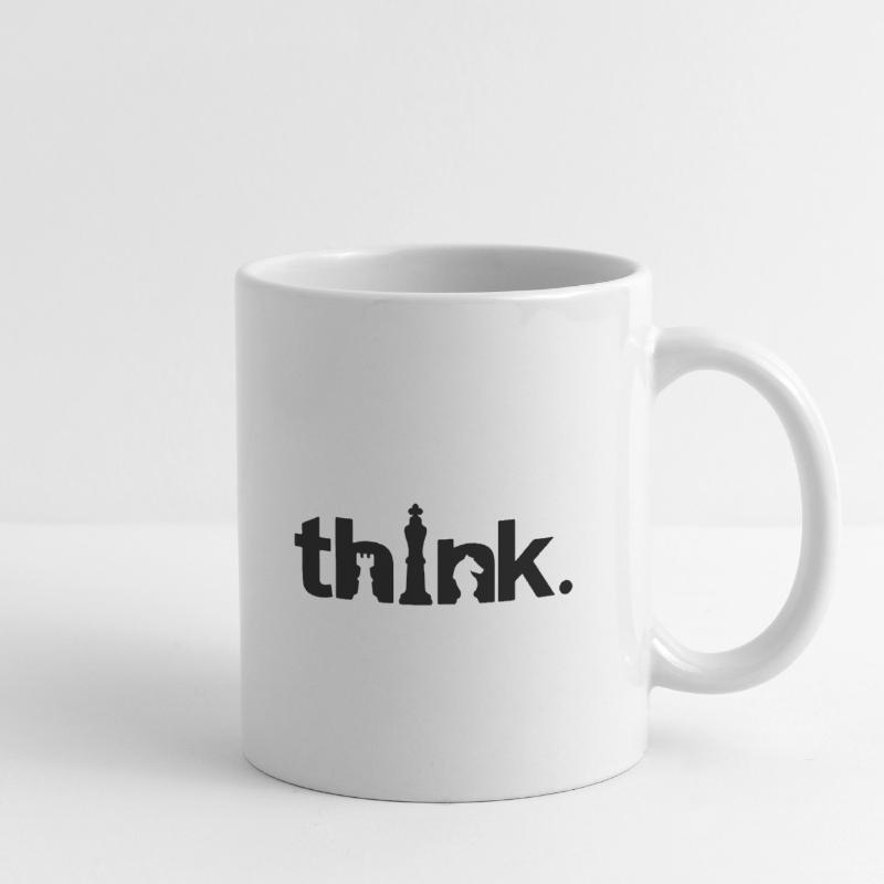 THINK Mug blanc