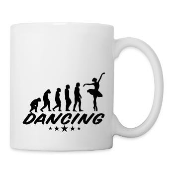 Dancing Dance Music - Mug - white - Right