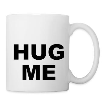 HUG ME - Mug - white - Right
