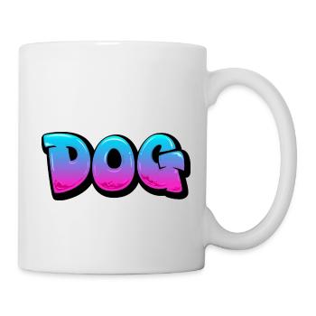 DOG - Tasse - Weiß - Rechts