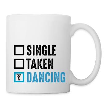 Danse Musique de danse - Mug blanc - blanc - Droite
