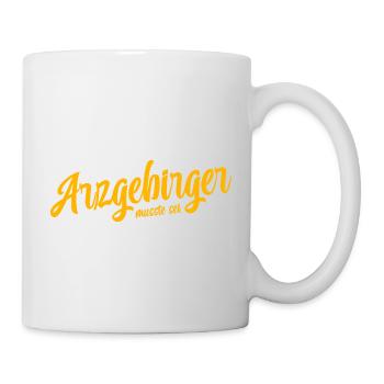 Erzgebirge Heimat liebe - Tasse - Weiß - Rechts