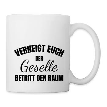 Handwerker Handyman Handwerk Werkzeug - Tasse - Weiß - Rechts
