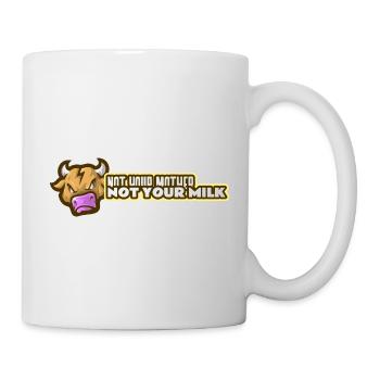 NOT YOUR MOTHER ANGRY - Tasse - Weiß - Rechts