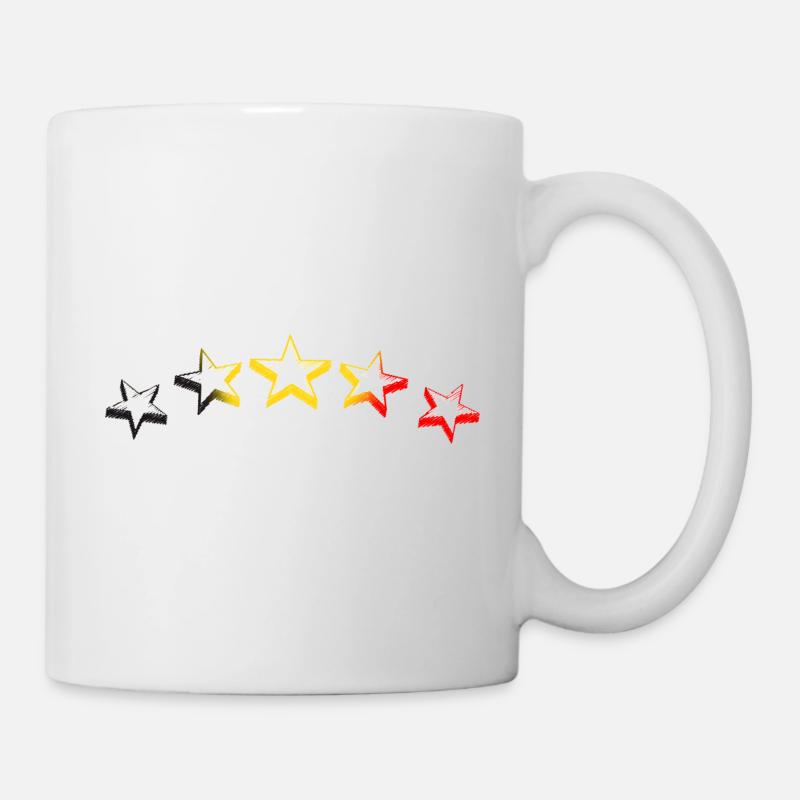 Stars Belgique - Mug blanc - blanc
