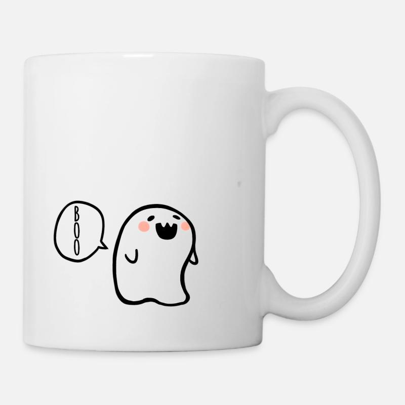 Überraschter Geist - Tasse - Weiß