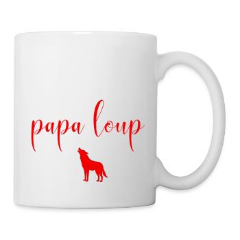 Wolf Daddy - Tasse - Weiß - Rechts