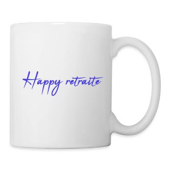 RUHESTAND. RUHESTAND. PENSIONIERT. RUHESTAND - Tasse - Weiß - Rechts