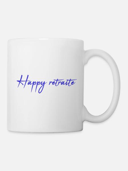 RUHESTAND. RUHESTAND. PENSIONIERT. RUHESTAND - Tasse - Weiß