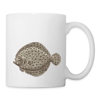 Meerestiere - Tasse - Weiß - Rechts