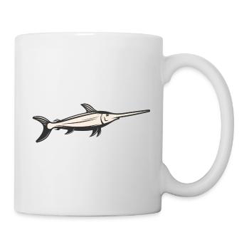 Meerestiere - Tasse - Weiß - Rechts