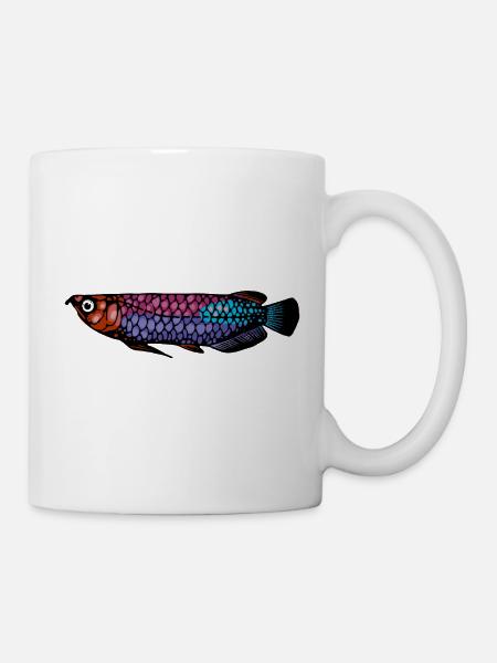 Meerestiere - Tasse - Weiß