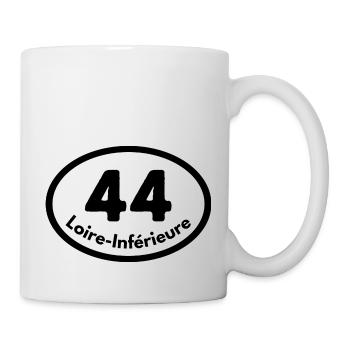 loire-inférieure - Mug blanc - blanc - Droite