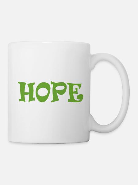 HOPE - Mug blanc - blanc