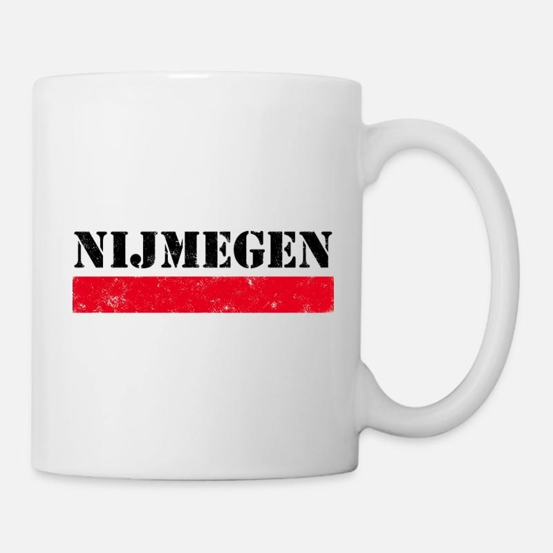 Nijmegen Vintage - Tasse - Weiß