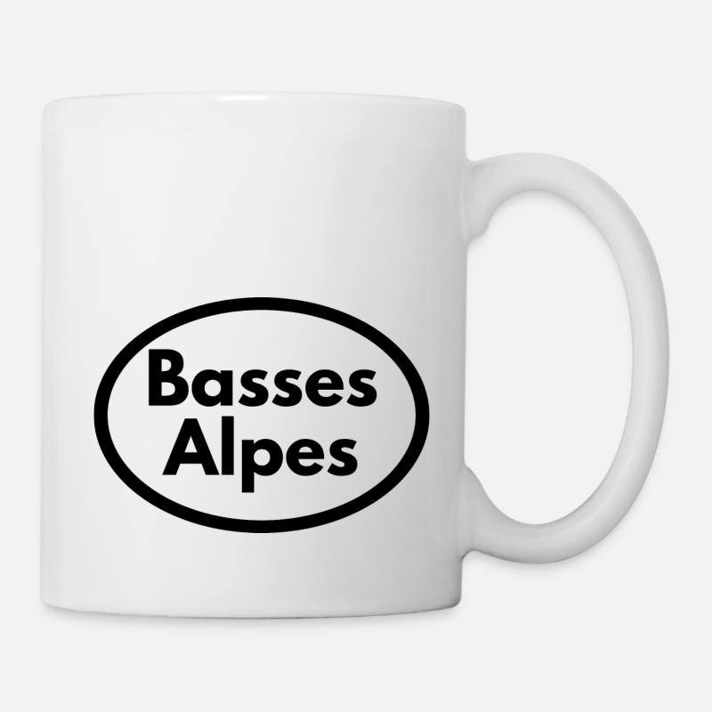 basses alpes - Mug blanc - blanc