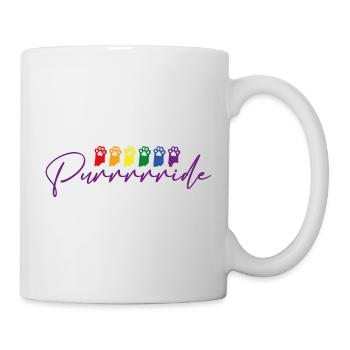 Katze Pride - Tasse - Weiß - Rechts