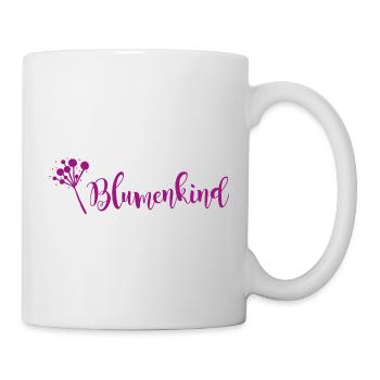 Blumenkind - Tasse - Weiß - Rechts